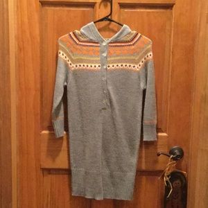 Long cozy jr sweater by sweater project